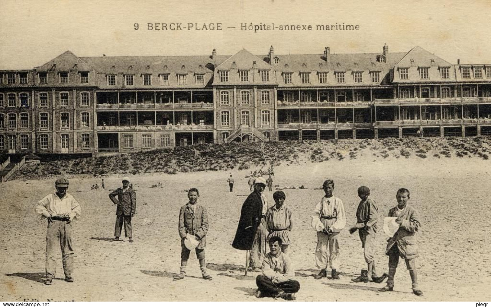 62108 01#6+15 - BERCK - LOT DE 50 CARTES