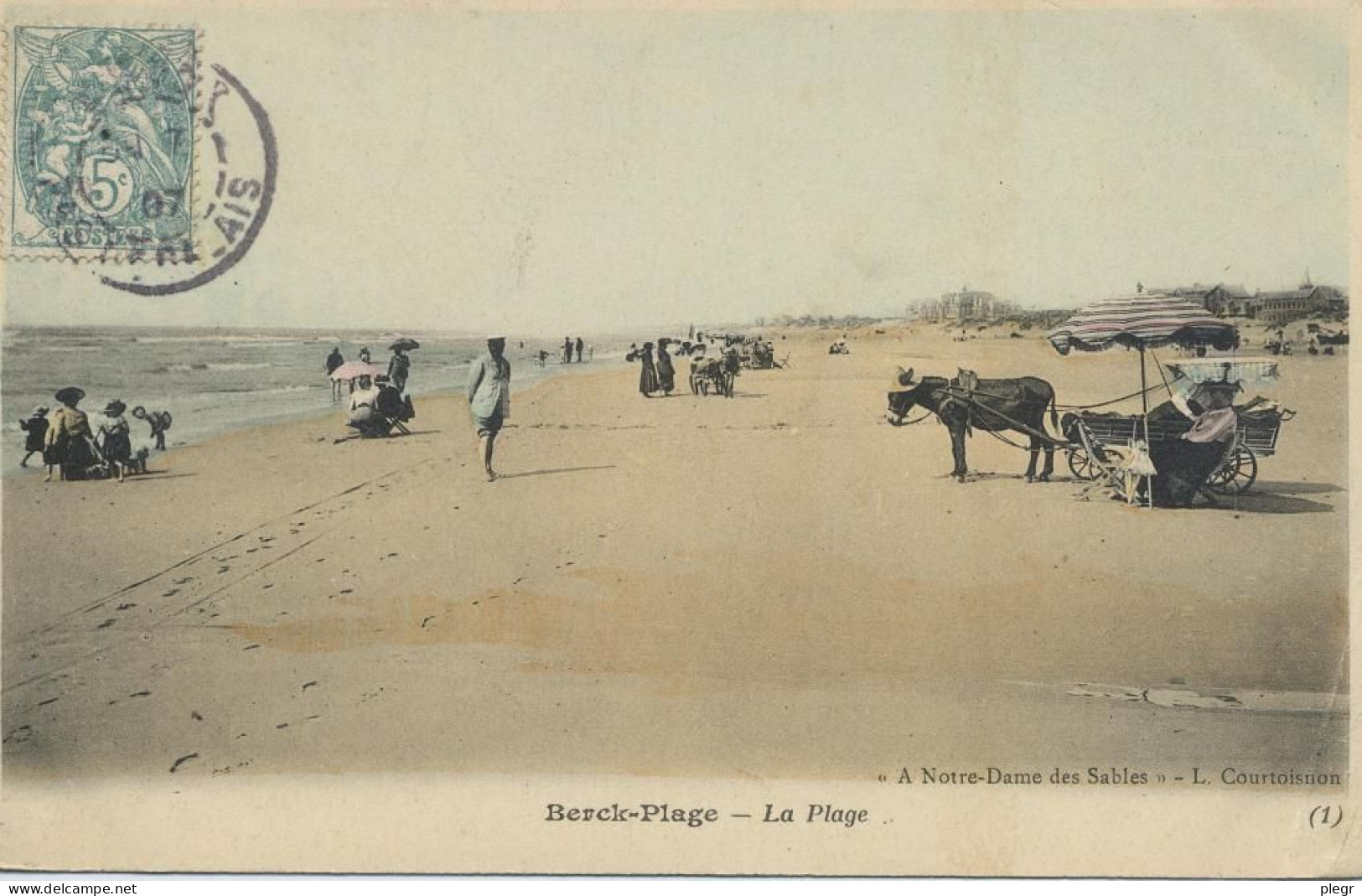 62108 01#6+15 - BERCK - LOT DE 50 CARTES