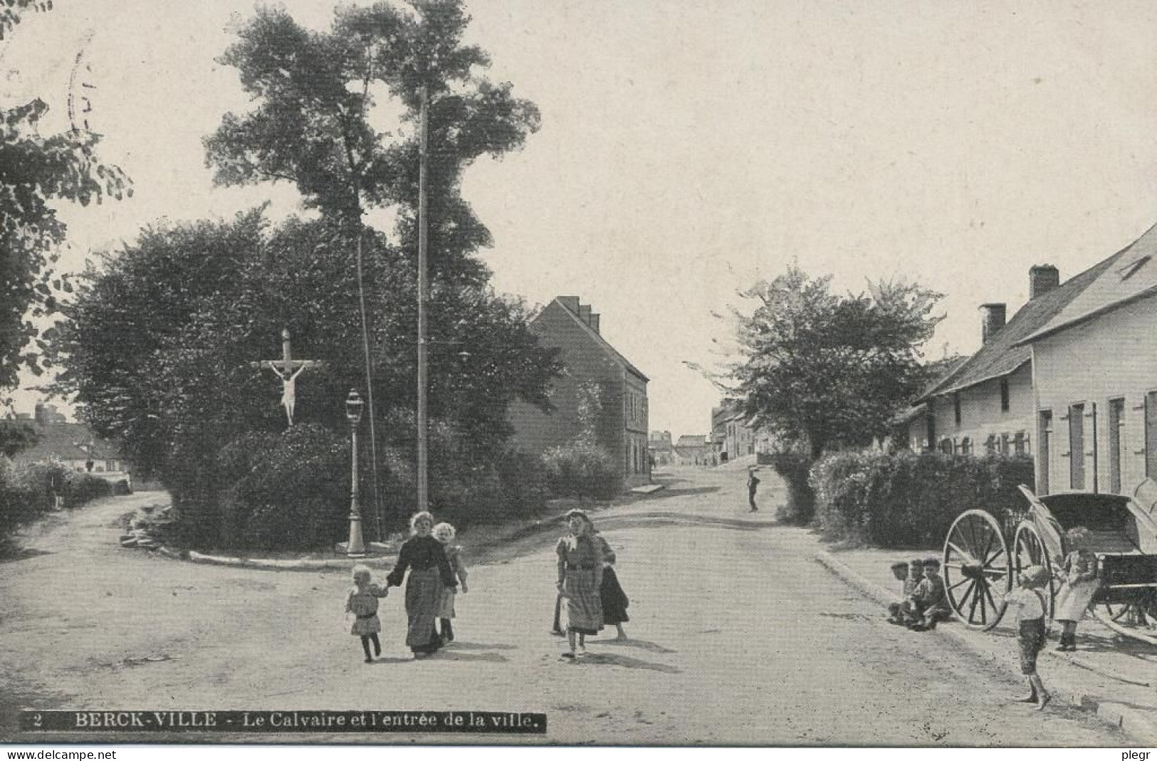 62108 01#6+15 - BERCK - LOT DE 50 CARTES