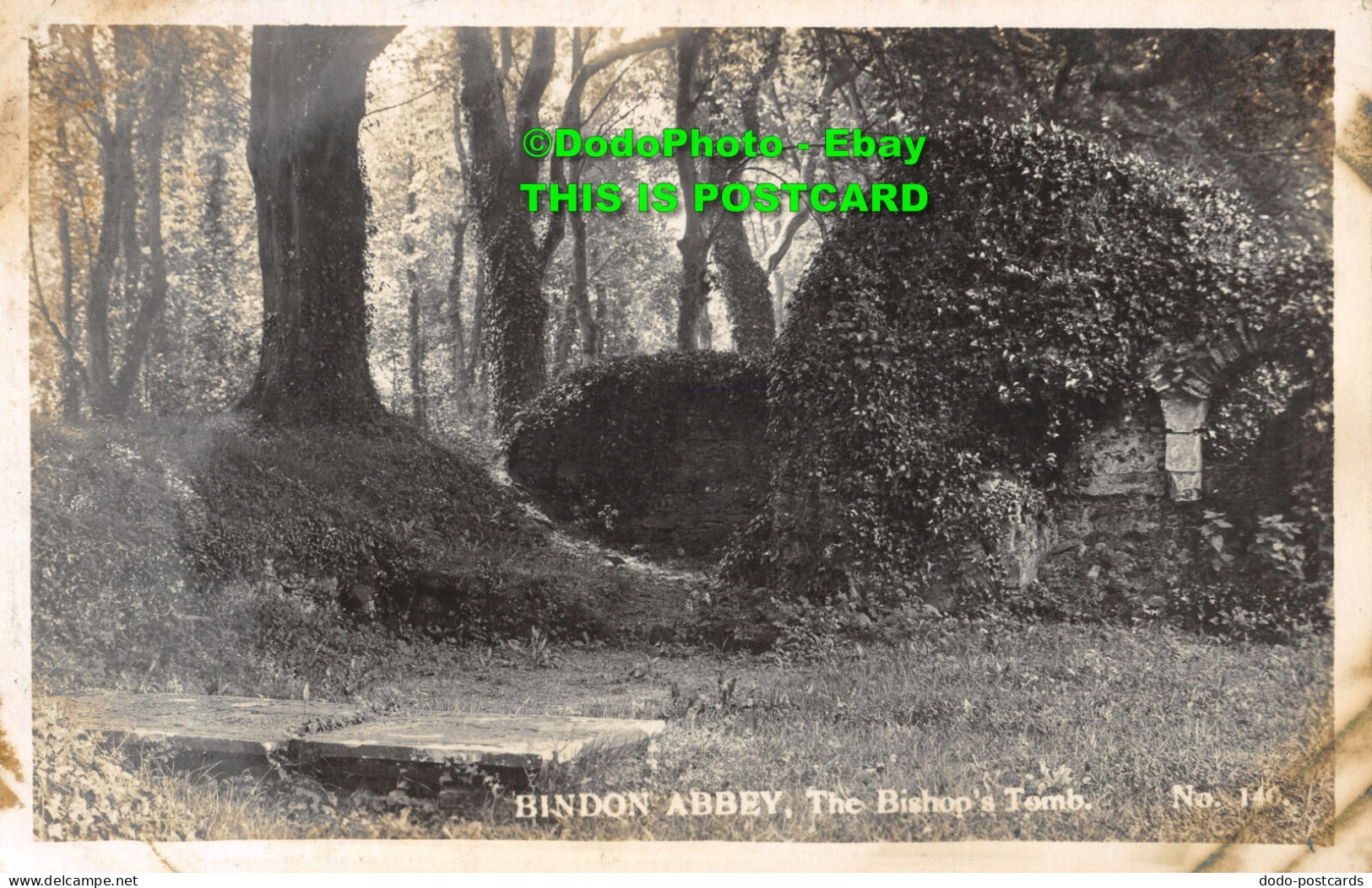 R355822 Bindon Abbey. The Bishop Tomb. No. 140. Postcard - World