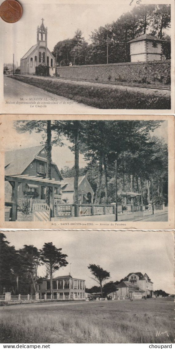 44 - 3 Cartes Postales Anciennes De SAINT BREVIN LES PINS - Saint-Brevin-les-Pins