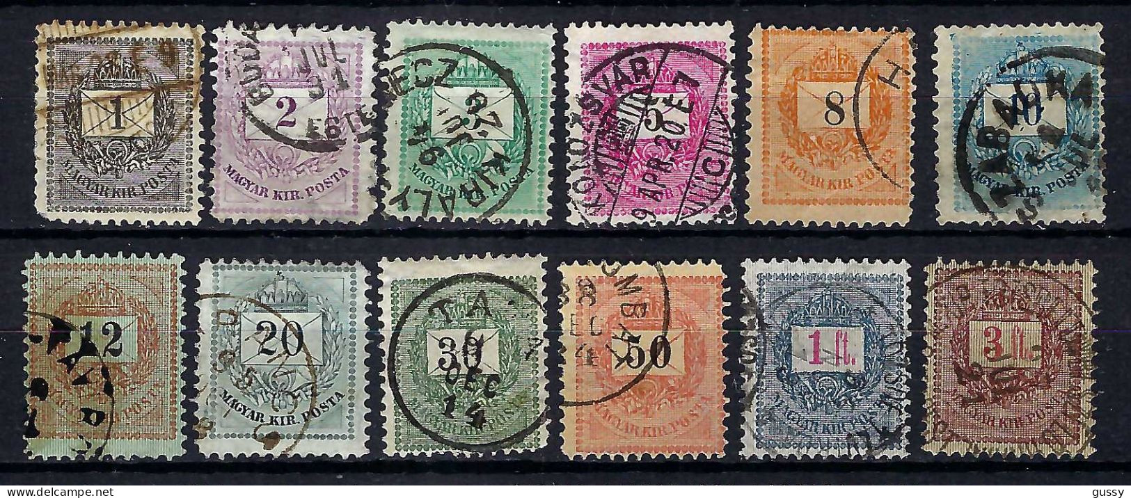 HONGRIE Ca.1871-1899: Lot D' Obl. - Used Stamps