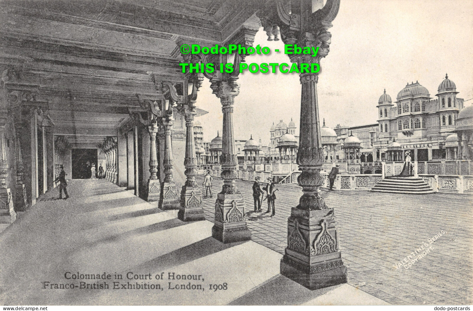 R355848 London. 1908. Colonnade In Court Of Honour. Franco British Exhibition. V - Autres & Non Classés