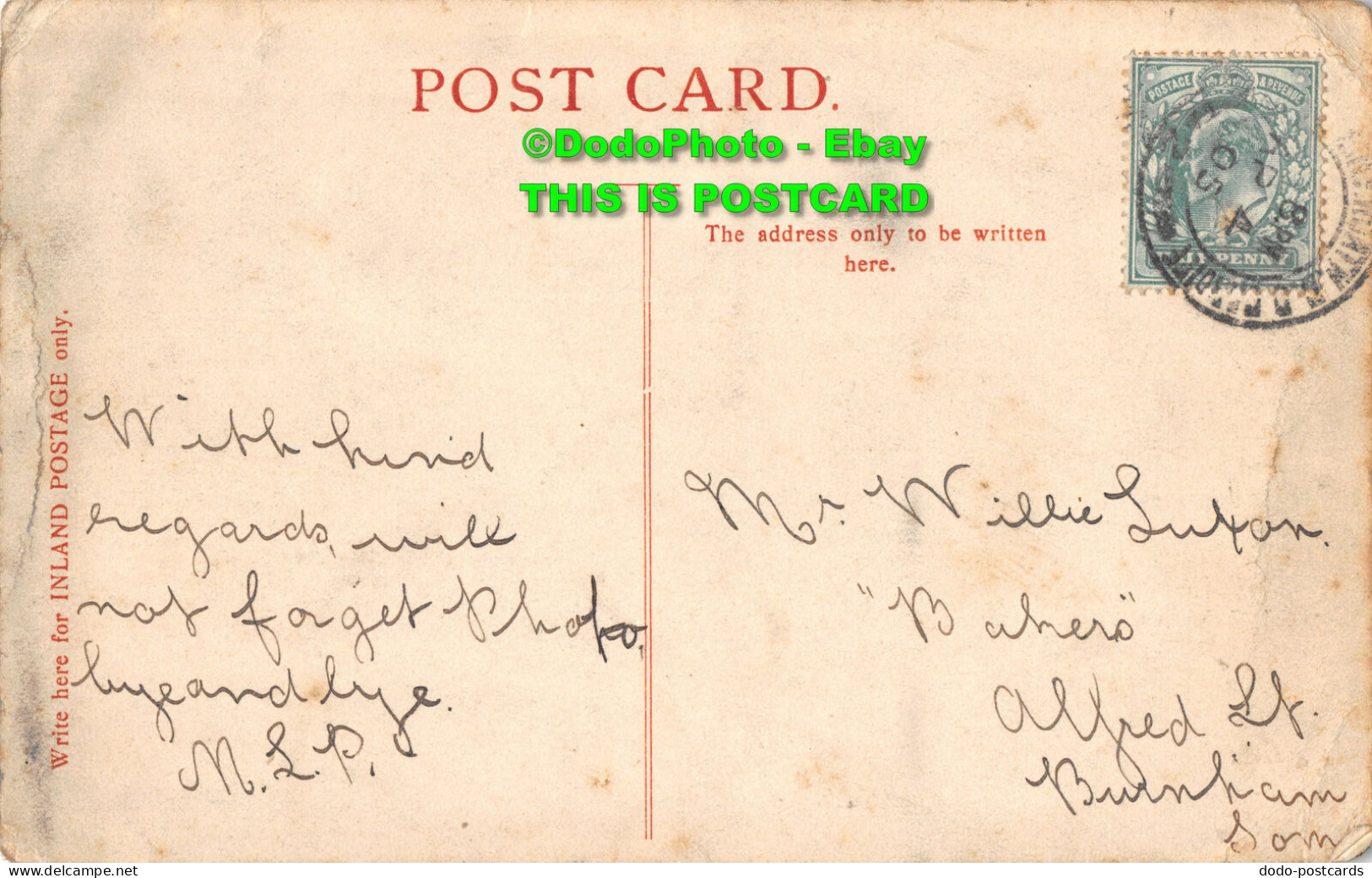 R355849 Sandringham. York Cottage. Postcard. 1905 - Monde