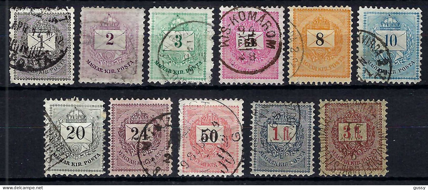 HONGRIE Ca.1871-1899: Lot D' Obl. - Used Stamps
