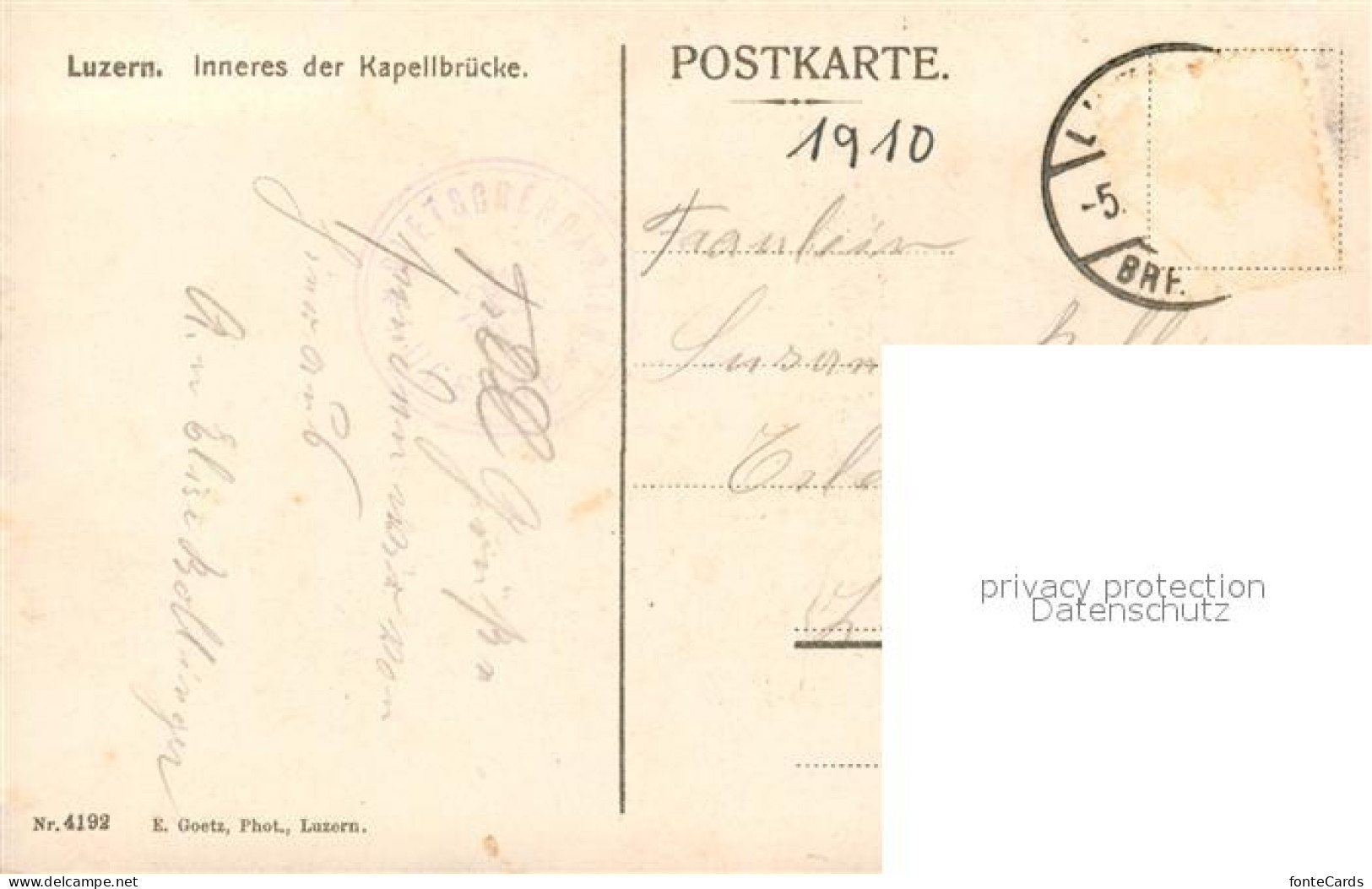 13297159 Luzern LU Kapellbruecke Innen Luzern LU - Other & Unclassified