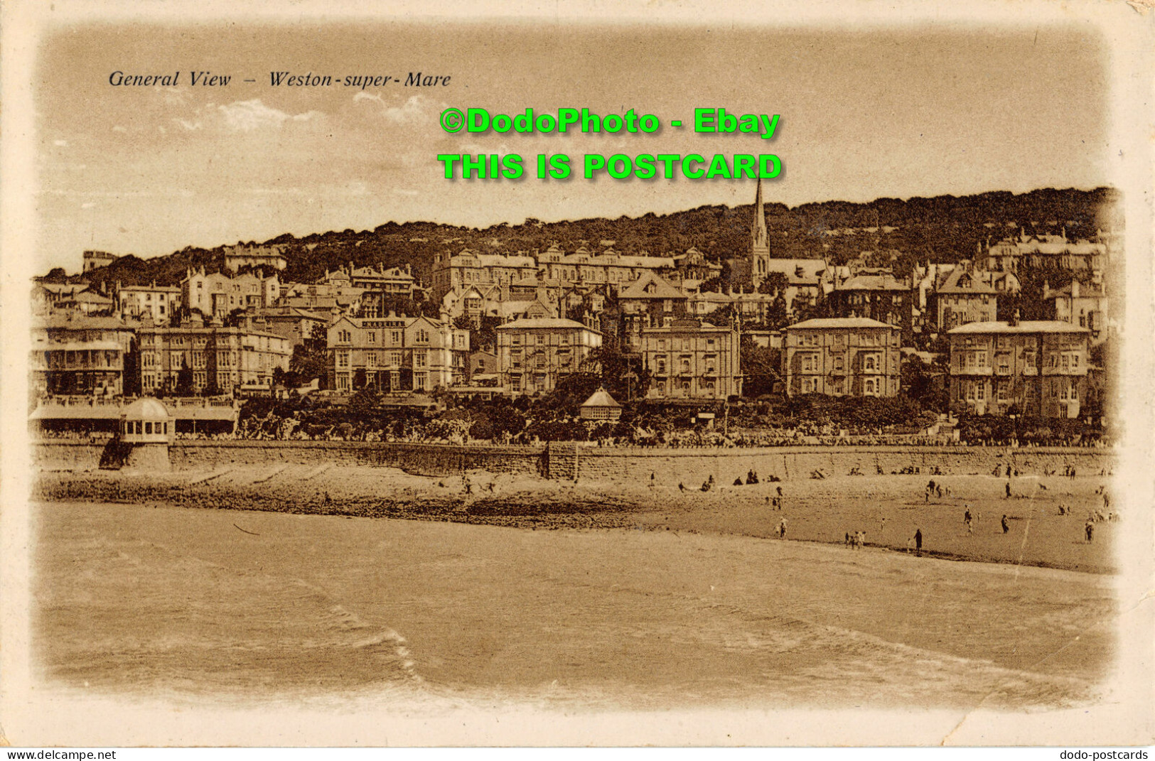 R355870 Weston Super Mare. General View. Postcard - Monde