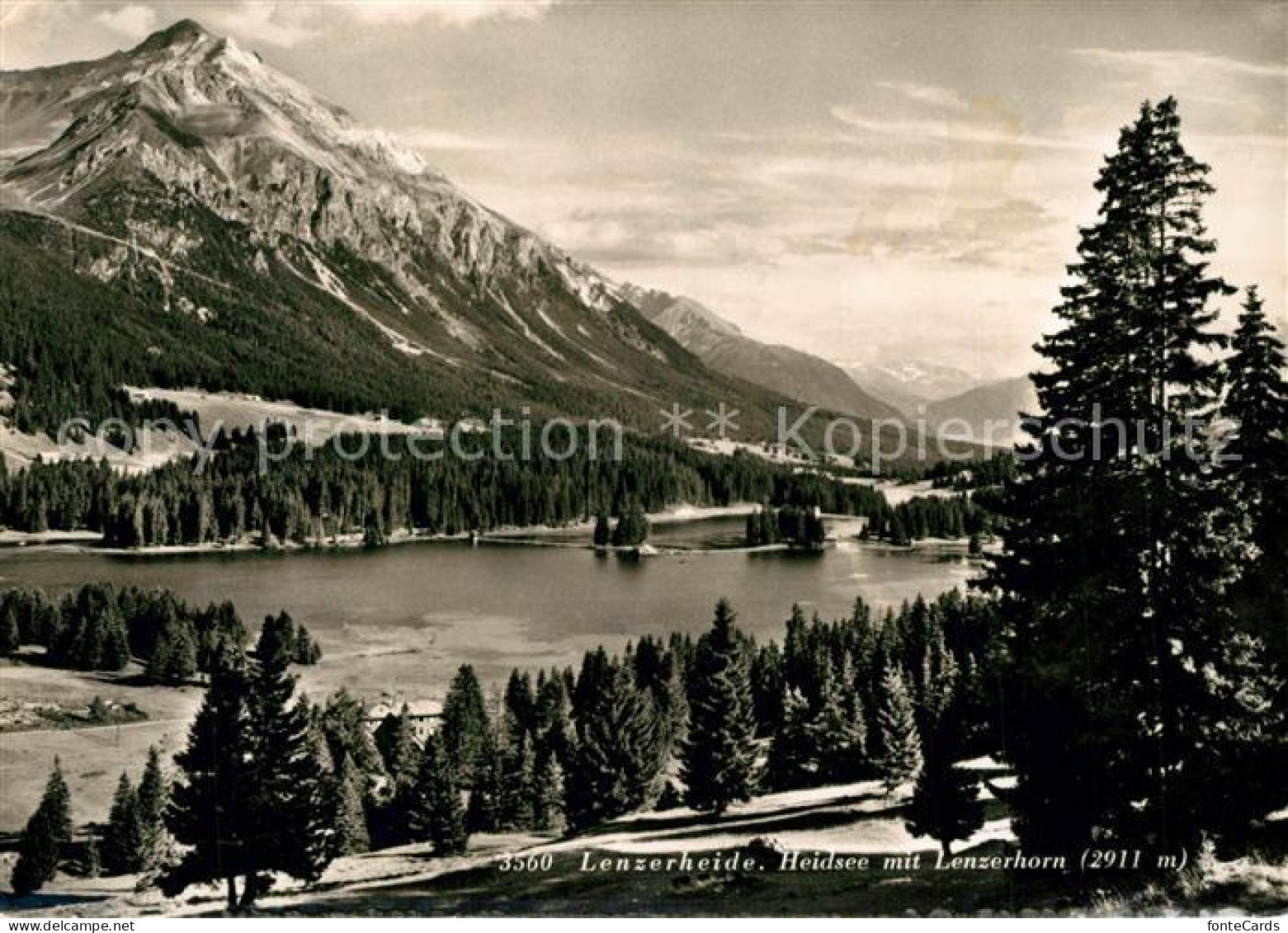 13296377 Lenzerheide GR Heidsee Mit Lenzerhorn Lenzerheide GR - Sonstige & Ohne Zuordnung