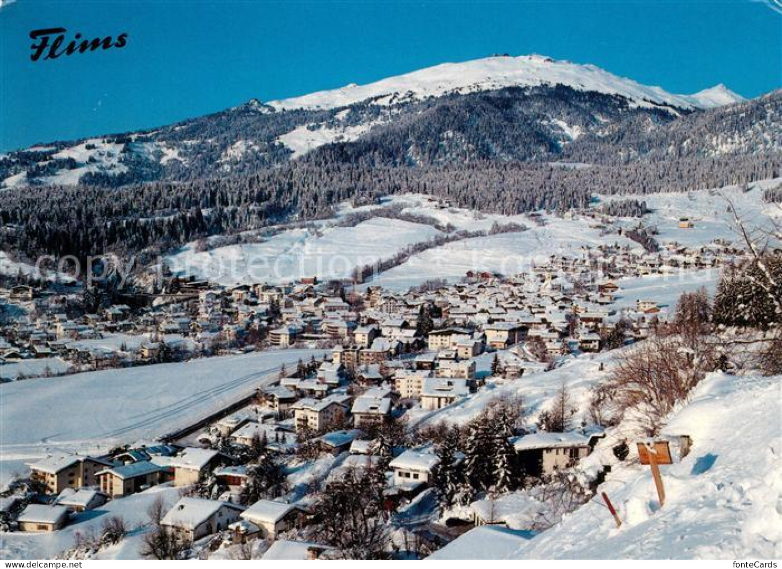 13295149 Flims Dorf Mit Crap Sogn Gion Flims Dorf - Sonstige & Ohne Zuordnung