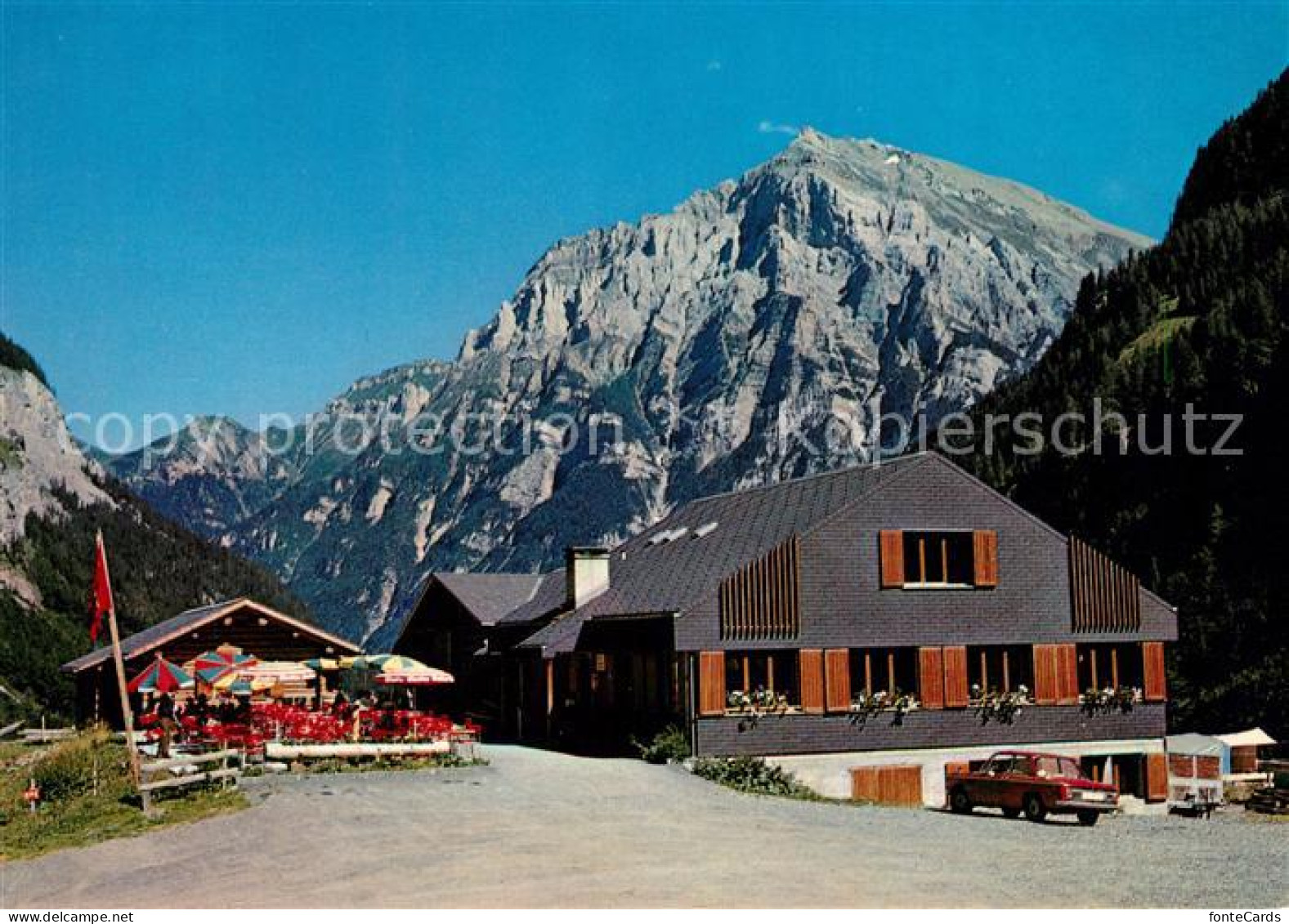 13291199 Vaettis SG Bergrestaurant Gigerwald Mit Calfeisa-Stuebli Vaettis SG - Andere & Zonder Classificatie
