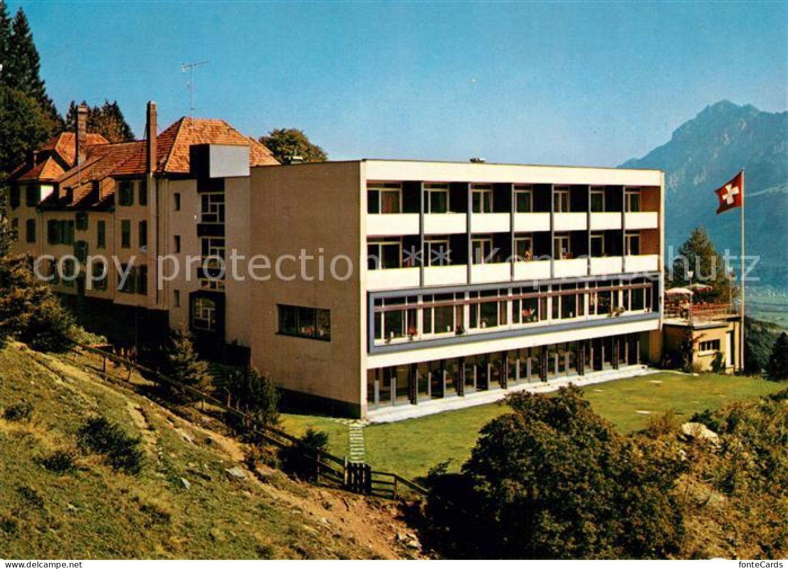 13290437 Oberschan Hotel-Kurhaus Alvier  Oberschan - Sonstige & Ohne Zuordnung