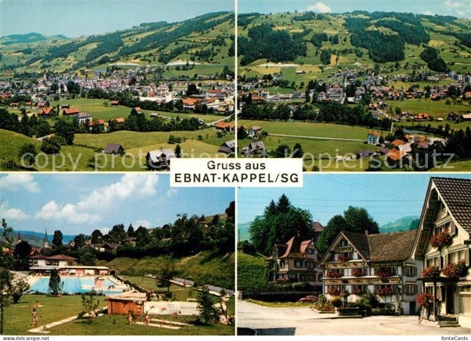 13290039 Ebnat-Kappel Panoramen Freibad Ebnat-Kappel - Other & Unclassified