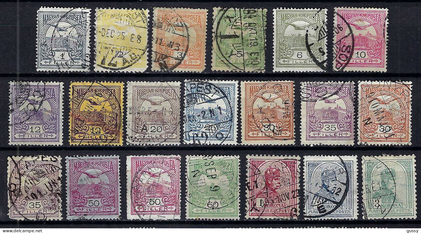 HONGRIE Ca.1900-13: Lot D' Obl. - Used Stamps