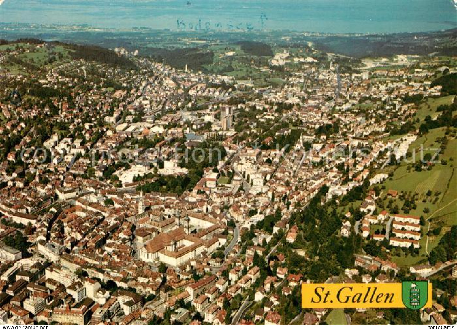 13288489 St Gallen SG Fliegeraufnahme St Gallen SG - Autres & Non Classés