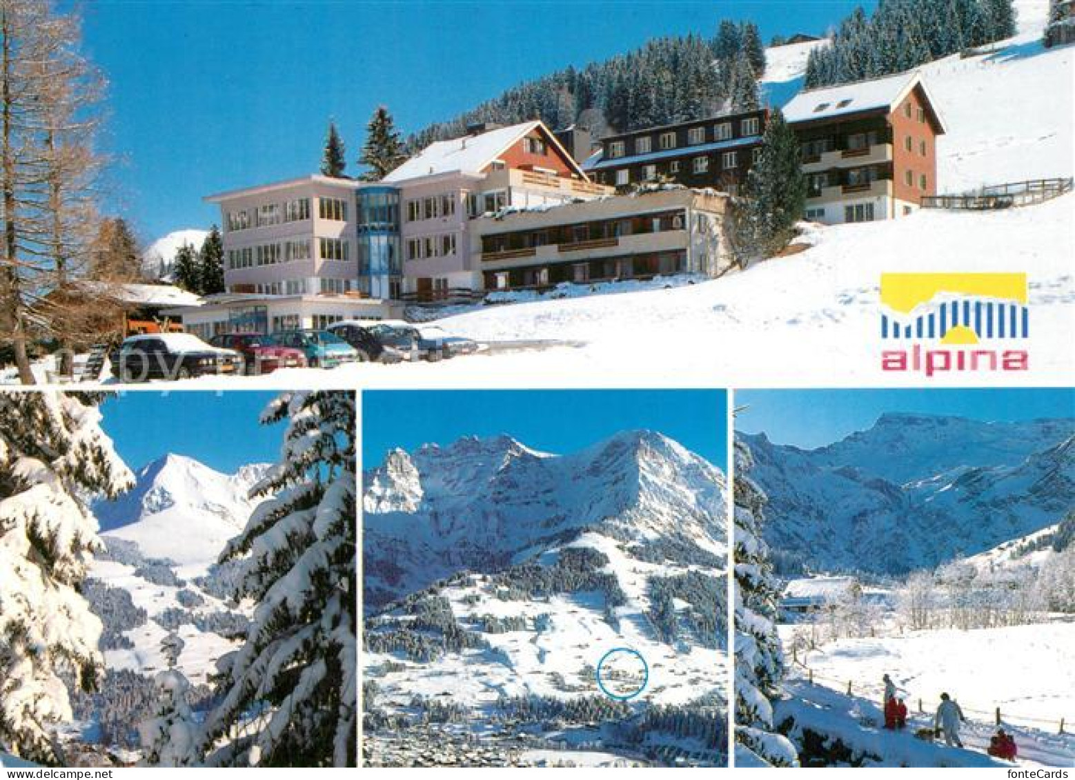 13286009 Adelboden Hotel Alpina  Adelboden - Andere & Zonder Classificatie