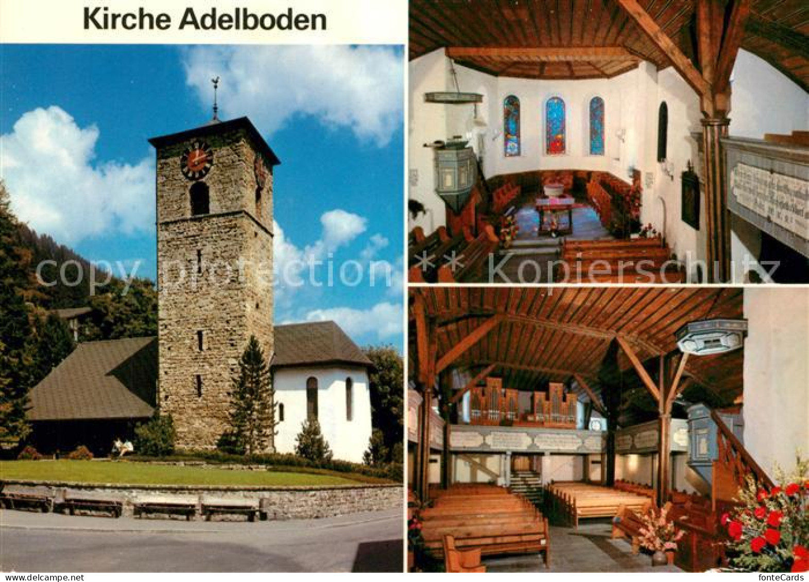 13285337 Adelboden Kirche  Adelboden - Andere & Zonder Classificatie
