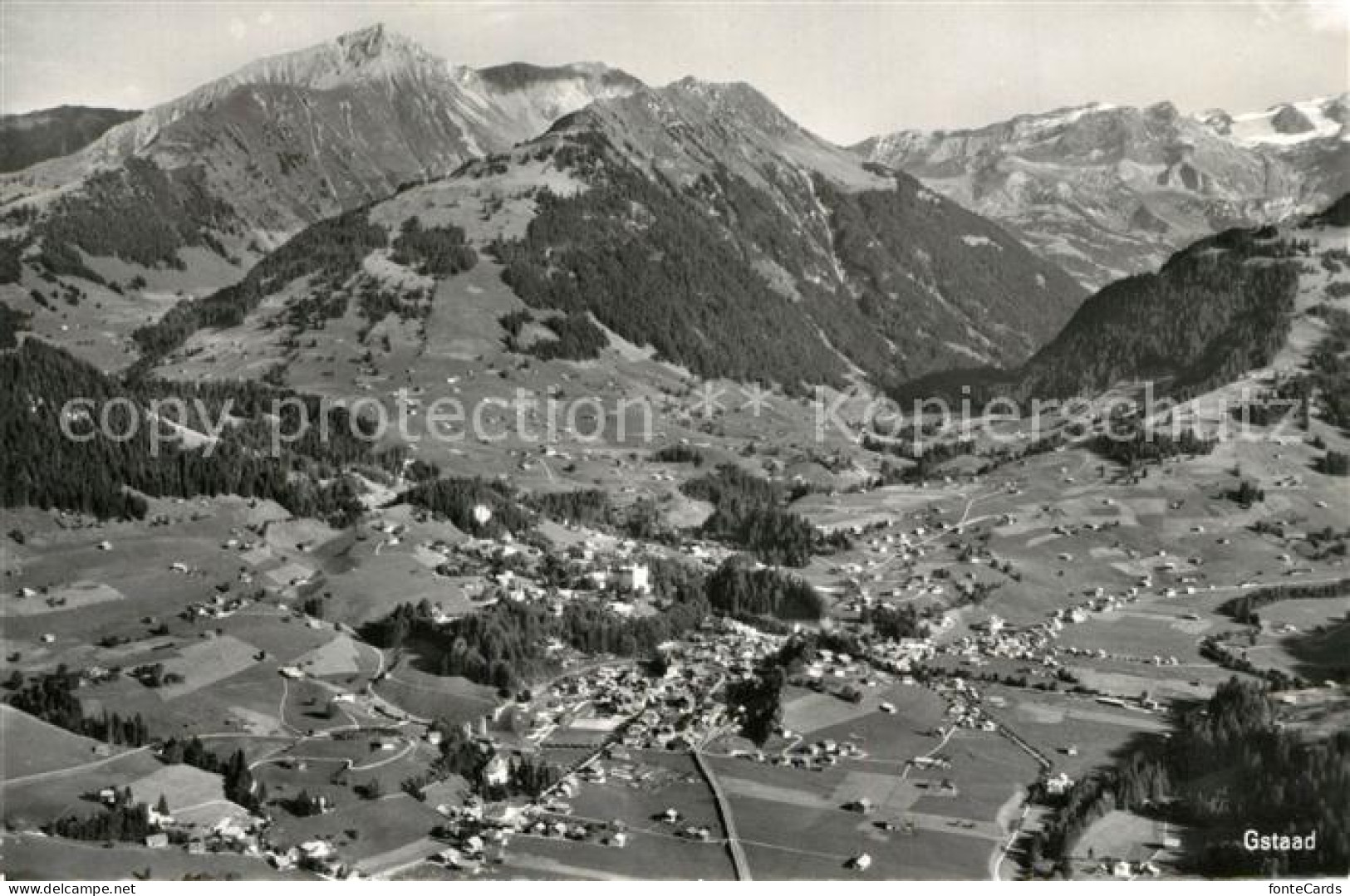 13283799 Gstaad Fliegeraufnahme Gstaad - Other & Unclassified