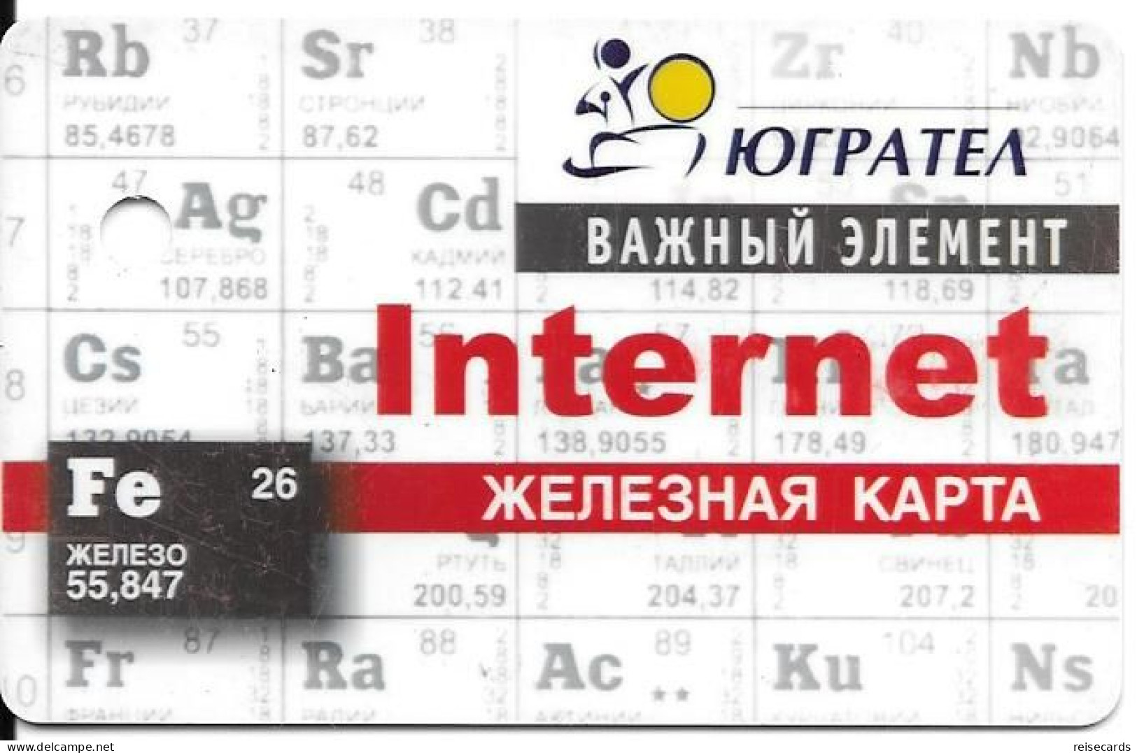 Russia: Prepaid Ugratel - Internet Access Fe 26 - Russie