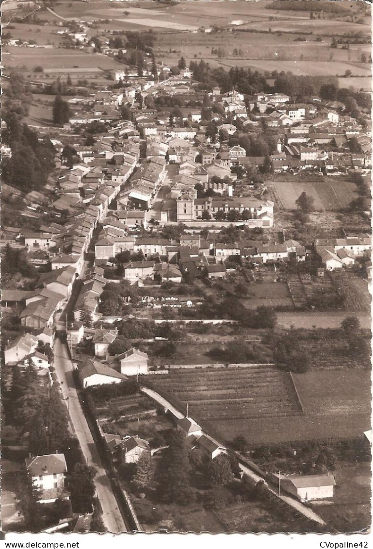 SAINT-JEAN-DE-BOURNAY (38) Vue Générale Aérienne En 1957  CPSM GF - Saint-Jean-de-Bournay