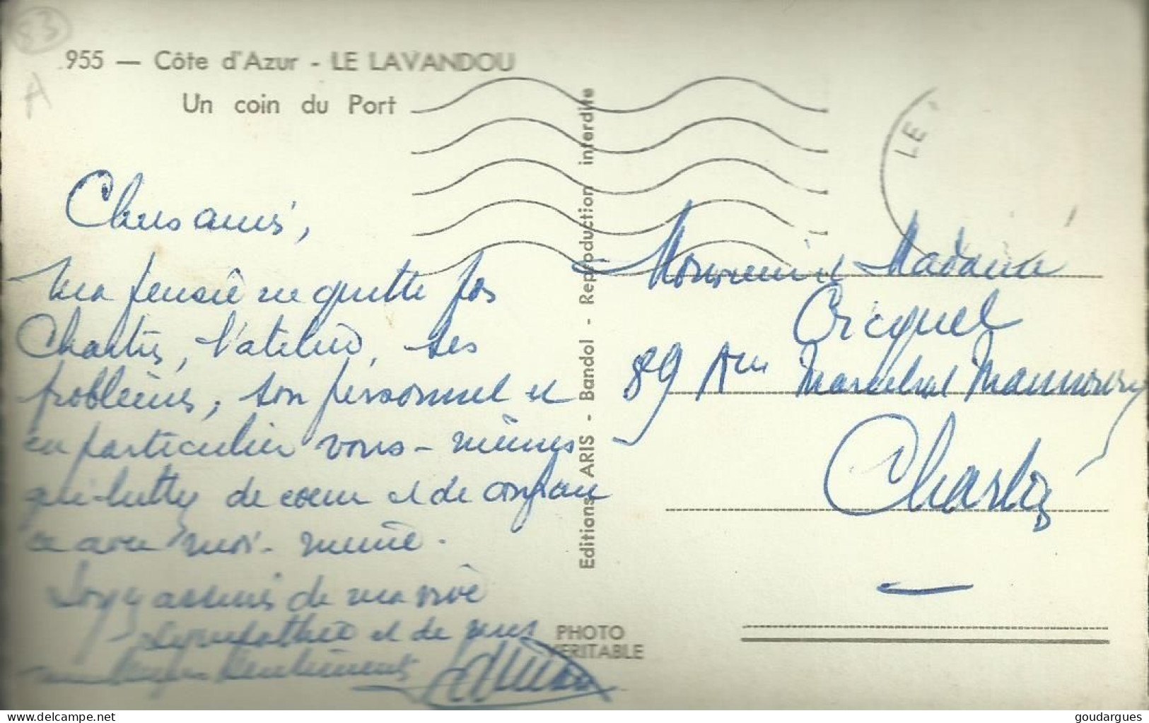 Le Lavandou - Un Coin Du Port - (P) - Le Lavandou
