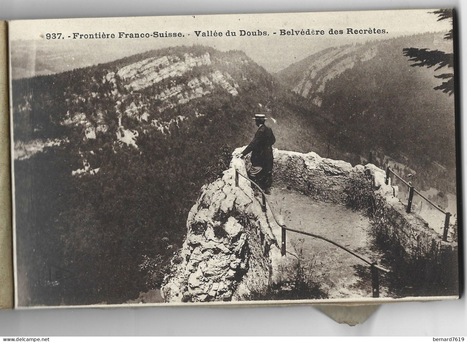 25   Carnet  De 20 Cartes Detachables - Montagnes Et Gorges Du Doubs - Etablissements C Lardier Besancon - Autres & Non Classés