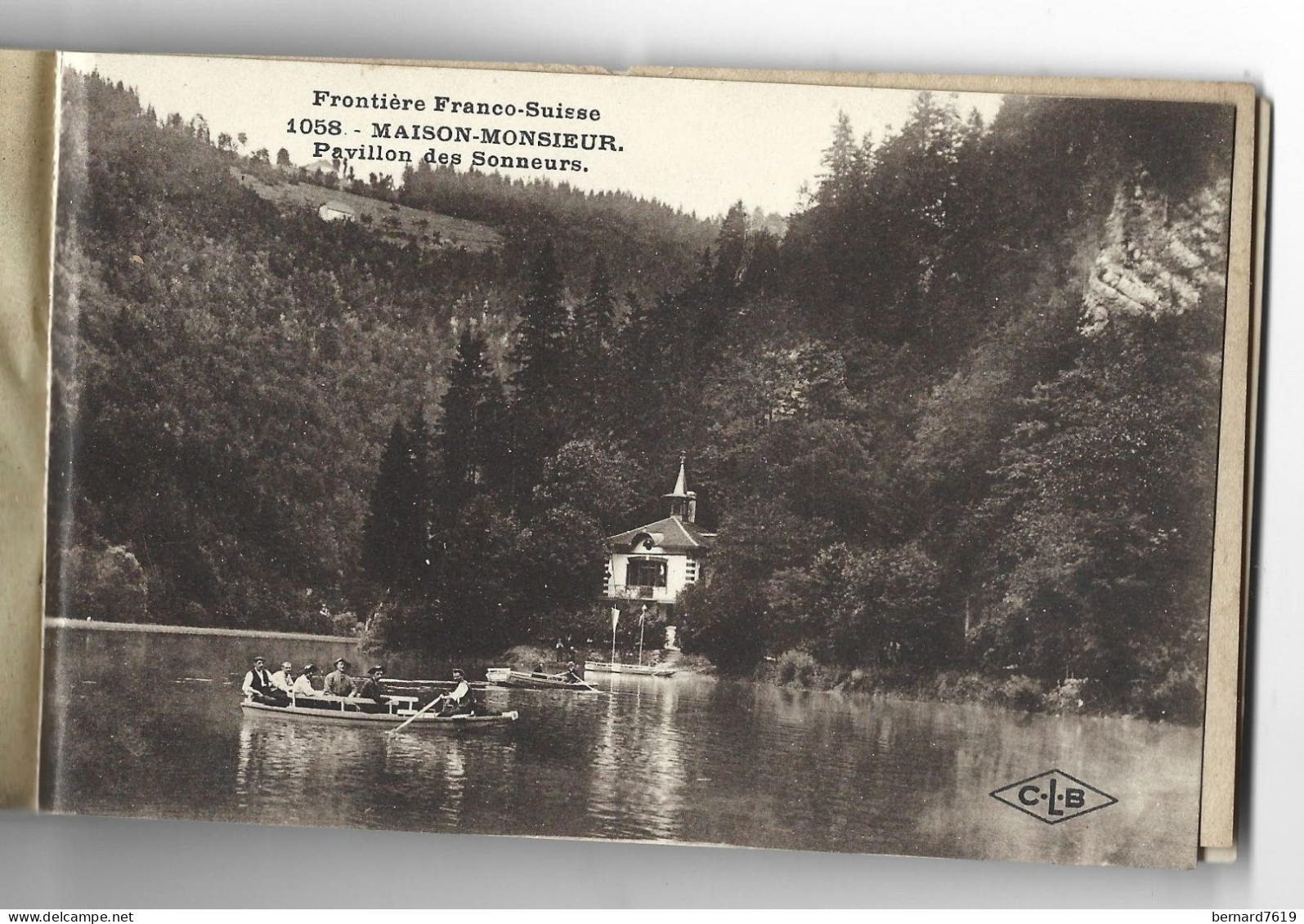 25   Carnet  De 20 Cartes Detachables - Montagnes Et Gorges Du Doubs - Etablissements C Lardier Besancon - Autres & Non Classés