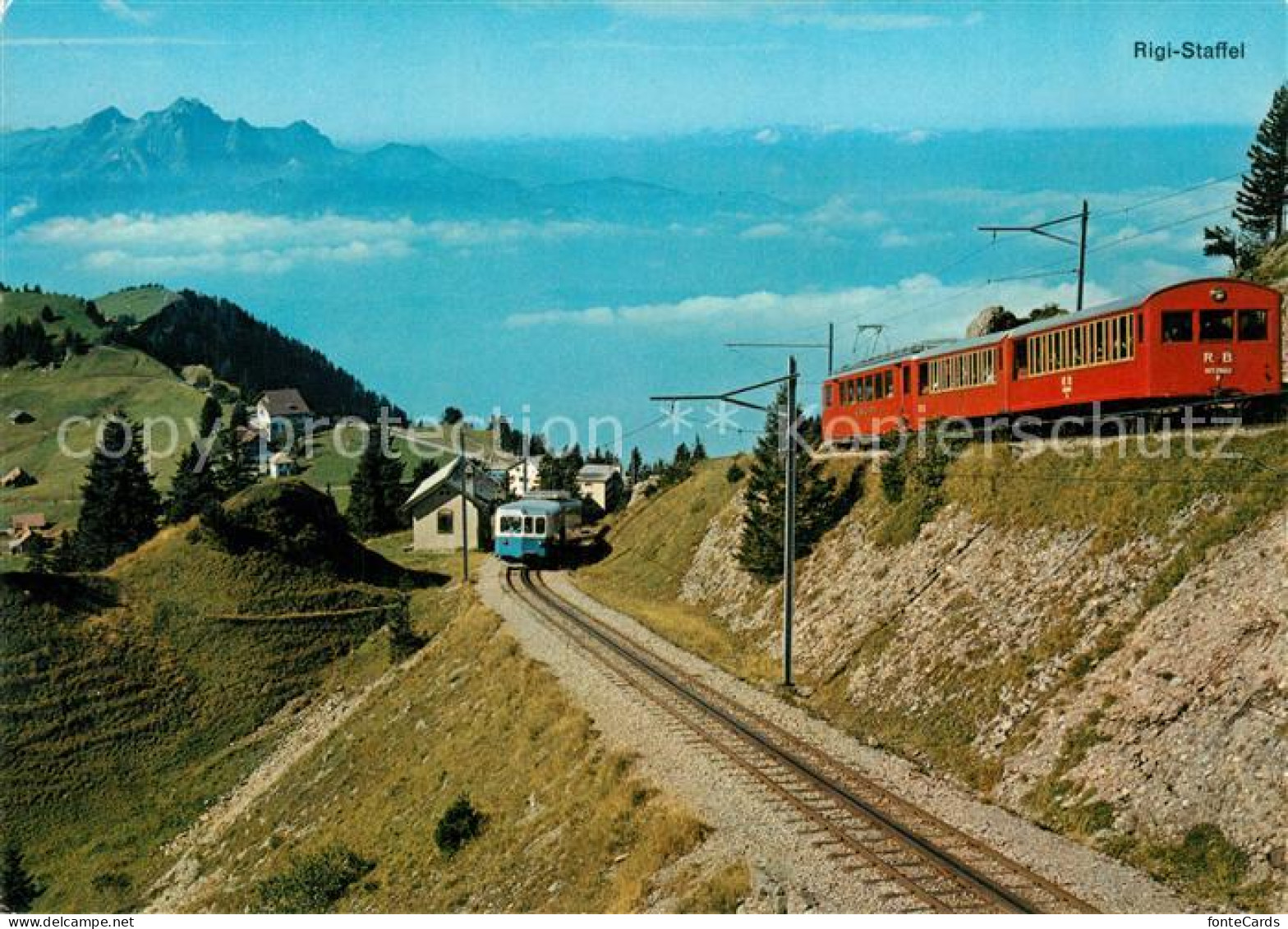 13268717 Rigi Staffel Pilatus Eisenbahnen Rigi Staffel - Altri & Non Classificati