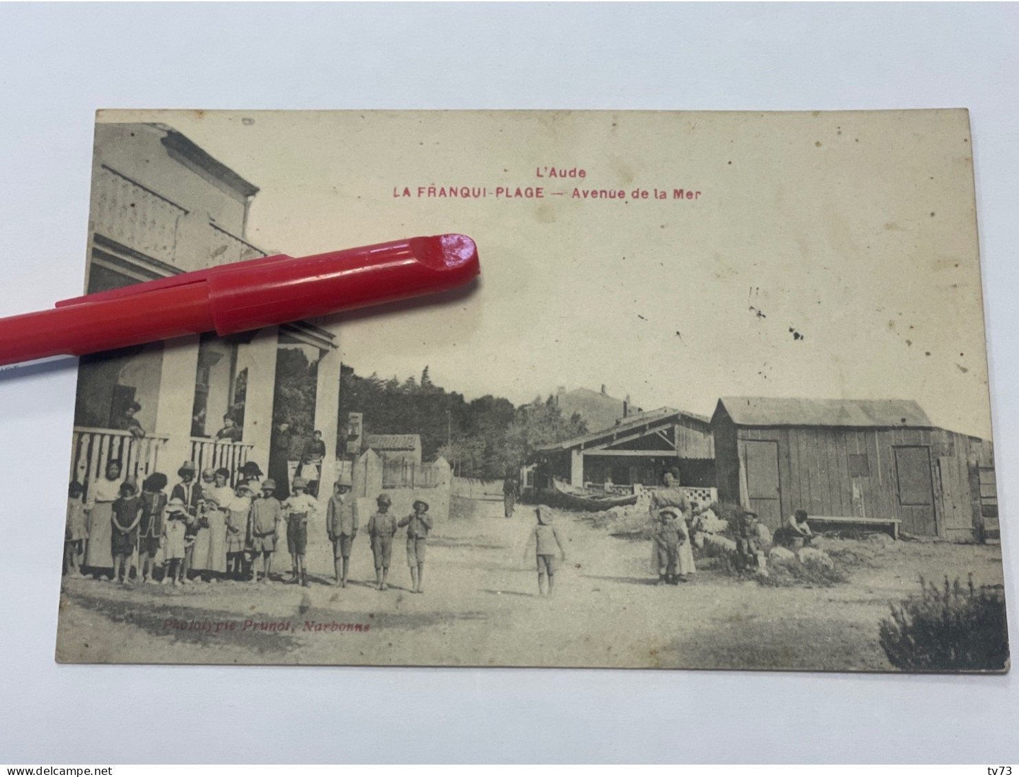 V161R - Rare - LA FRANQUI PLAGE A élue De La Mer - L’Aude - Prunot Narbonne - Altri & Non Classificati