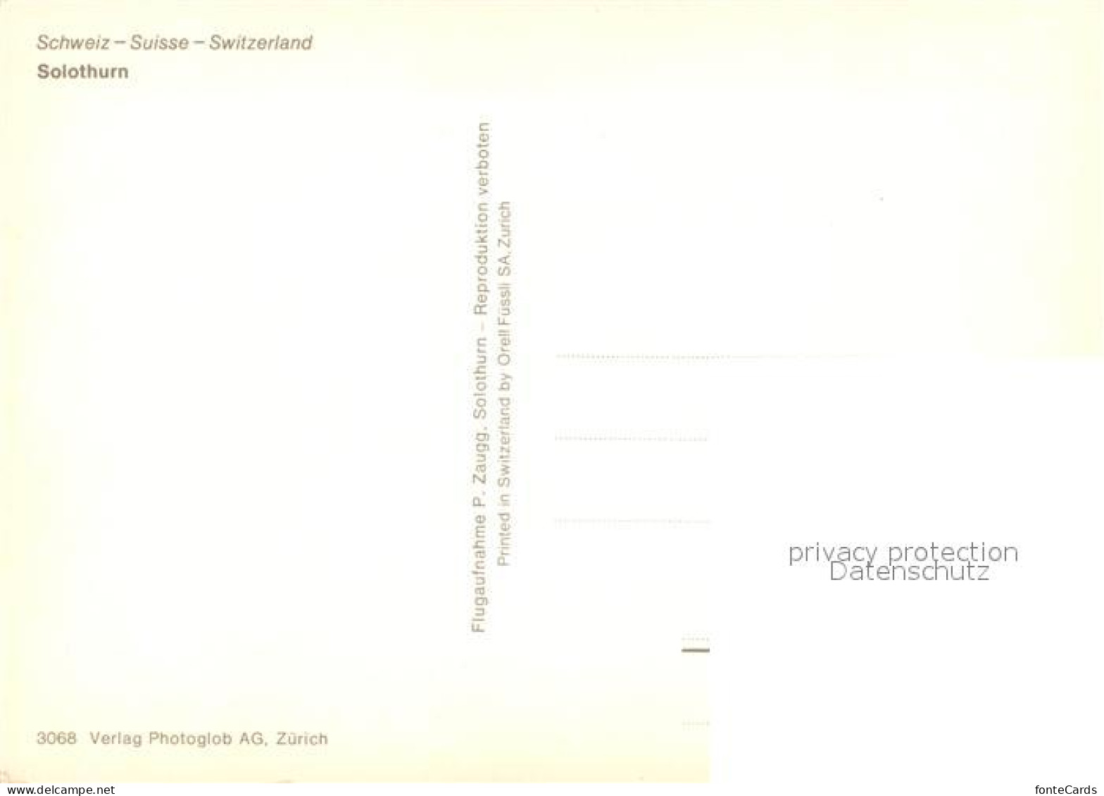 13264817 Solothurn Fliegeraufnahme Solothurn - Altri & Non Classificati
