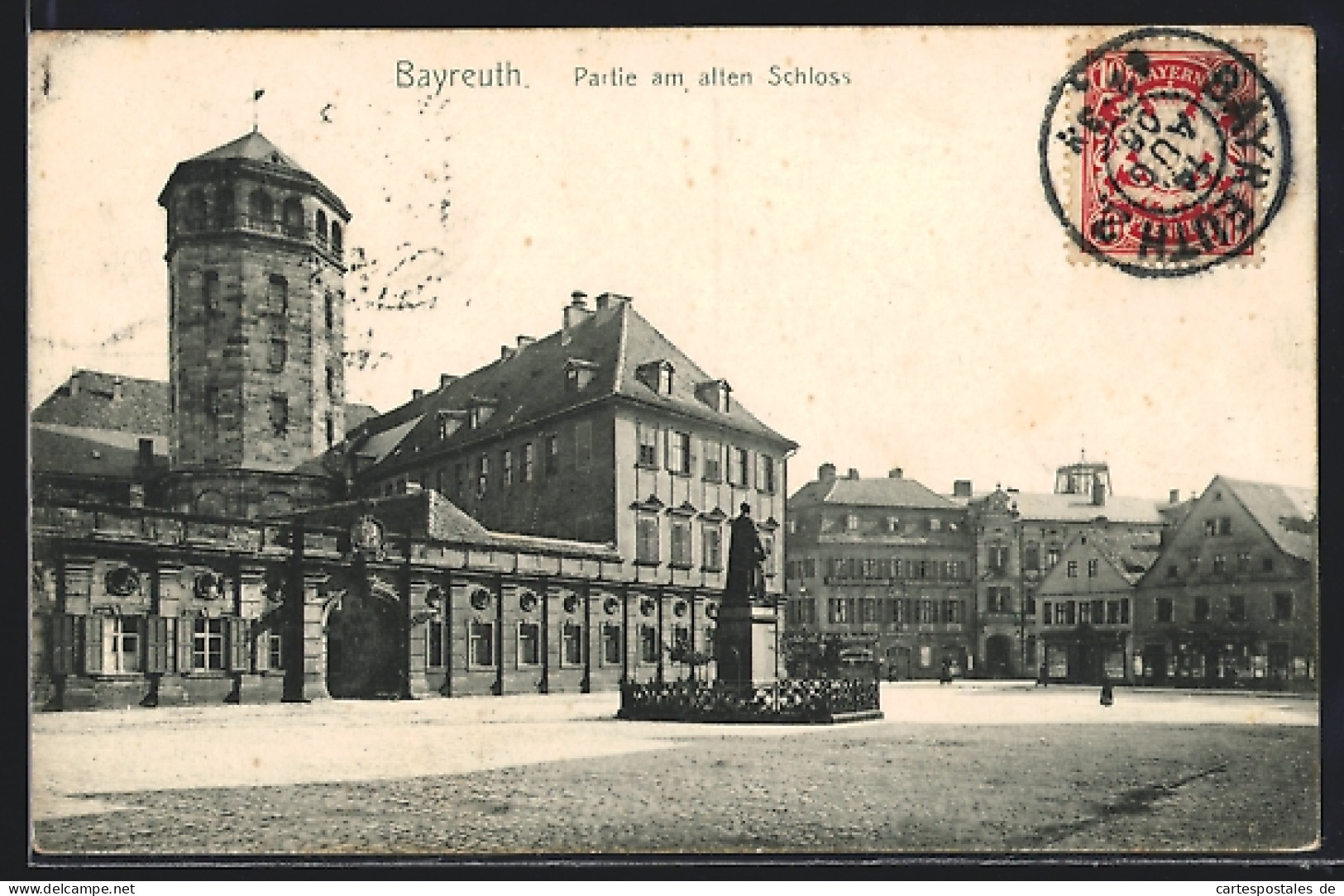 AK Bayreuth, Partie Am Alten Schloss  - Bayreuth