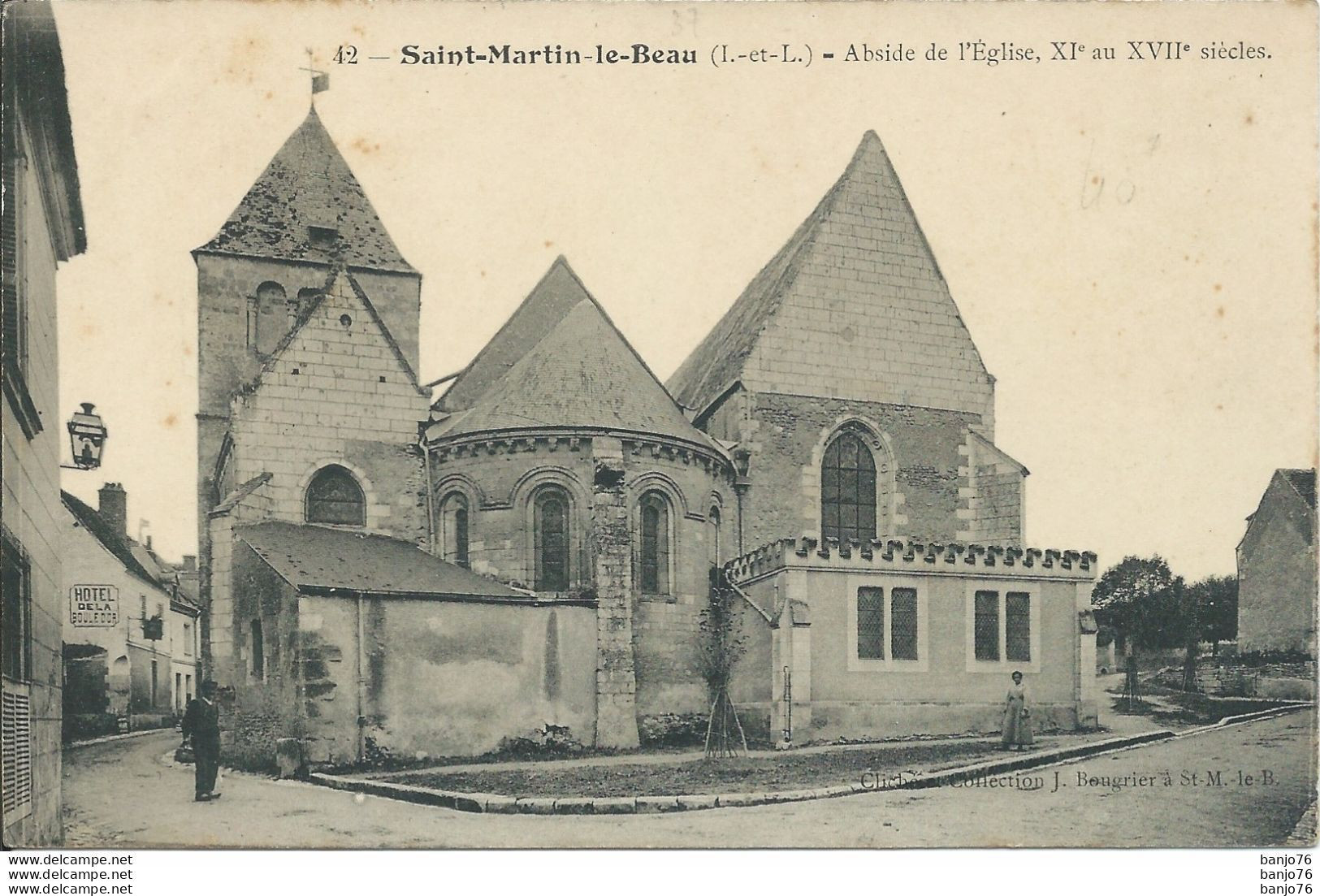 Saint-Martin-le-Beau (37) - Abside De L'Eglise, XIè Au XVIIè Siècles - Autres & Non Classés