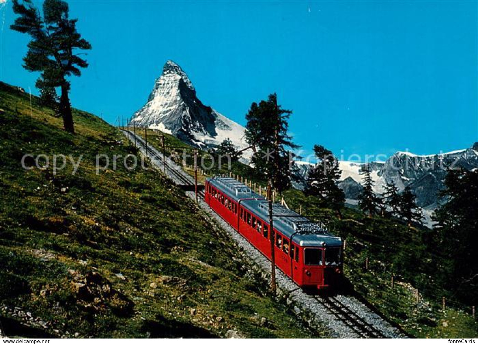 13257729 Gornergratbahn Zermatt Matterhorn  Gornergratbahn - Autres & Non Classés