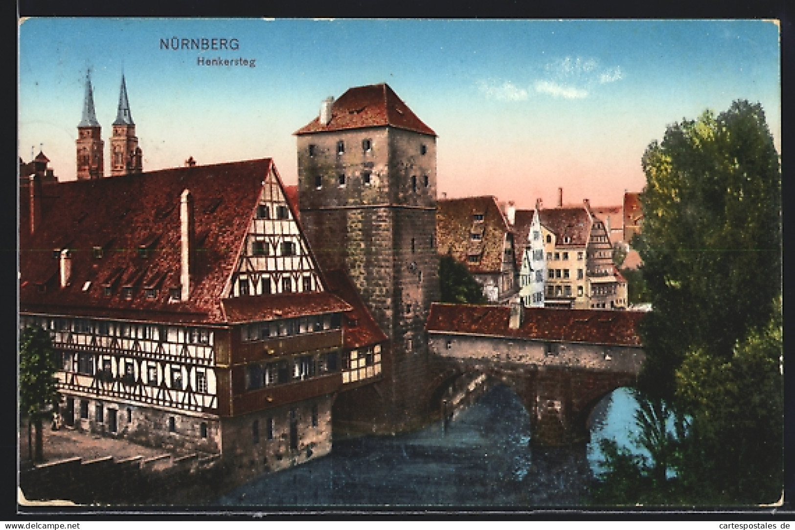 AK Nürnberg, Henkersteg Aus Der Vogelschau  - Nuernberg