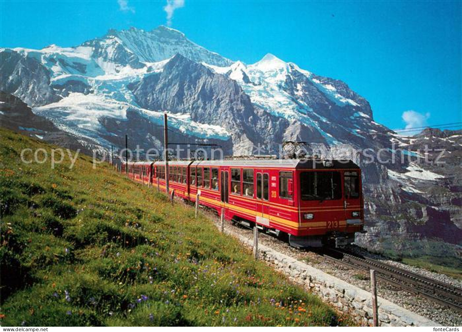 13257709 Jungfraubahn Kleine Scheidegg Jungfrau  Jungfraubahn - Autres & Non Classés