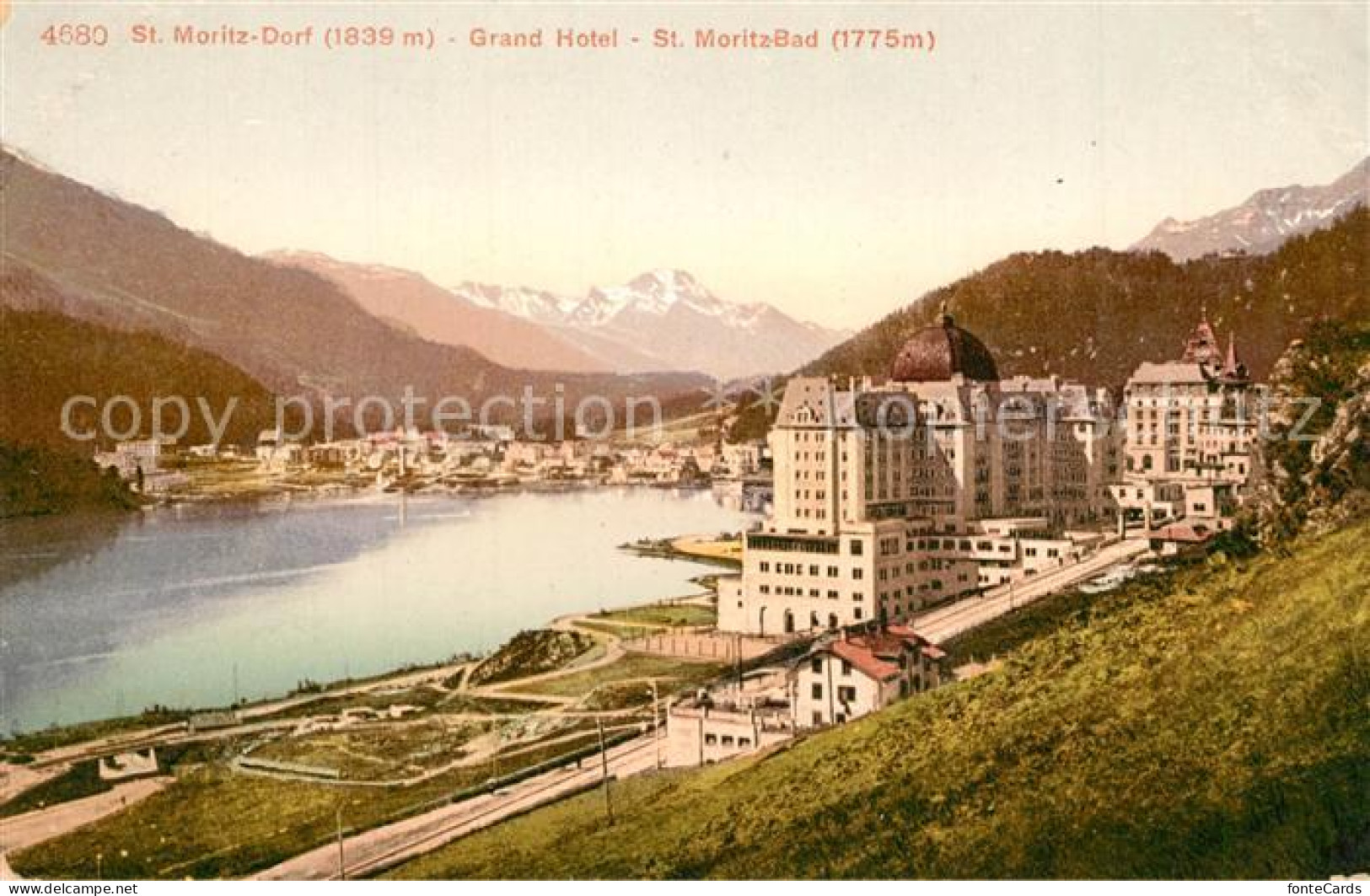 13257589 St Moritz Dorf GR Grand Hotel Sankt Moritz Bad St Moritz Dorf GR - Sonstige & Ohne Zuordnung