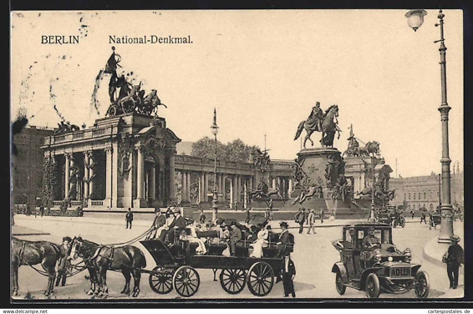 AK Berlin, Nationaldenkmal Kaiser Wilhelm I.  - Mitte