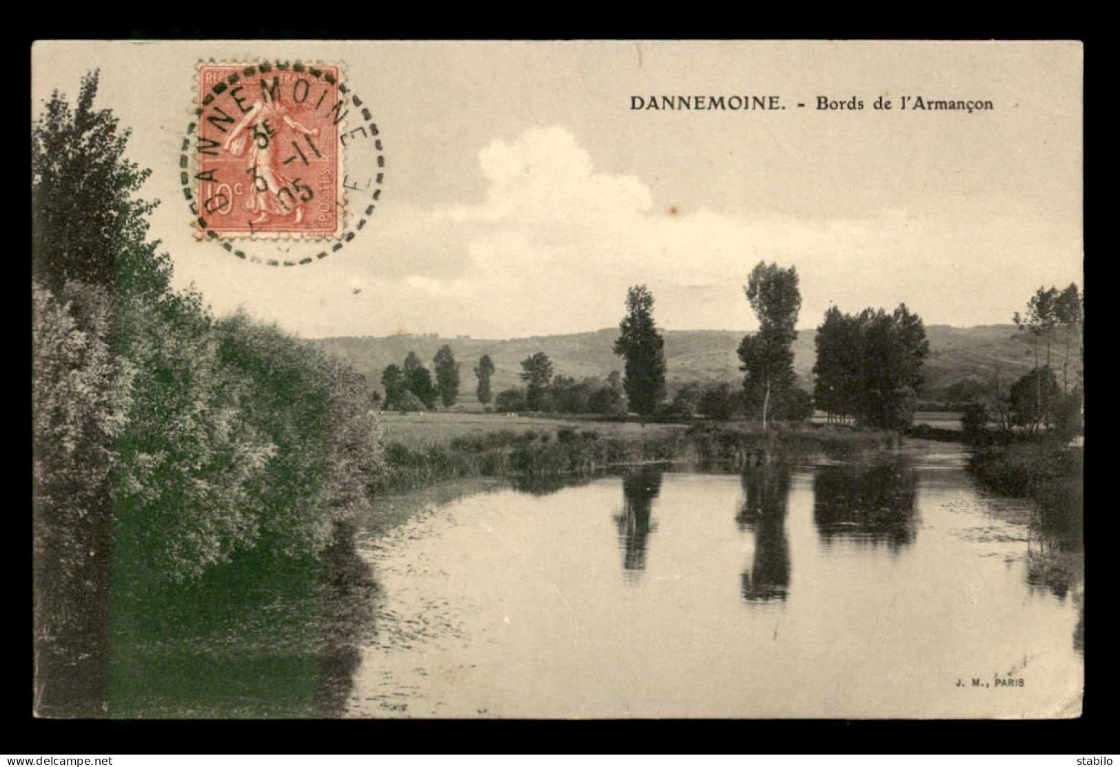 89 - DANNEMOINE - BORDS DE L'ARMENCON - Autres & Non Classés