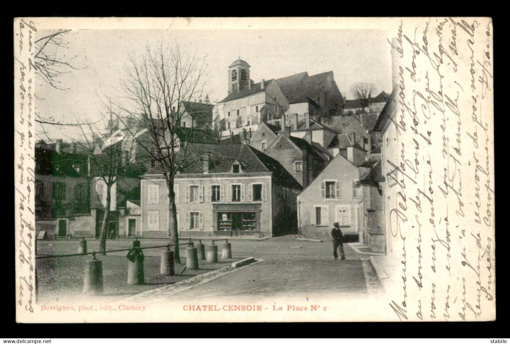 89 - CHATEL-CENSOIR - LA PLACE - Sonstige & Ohne Zuordnung