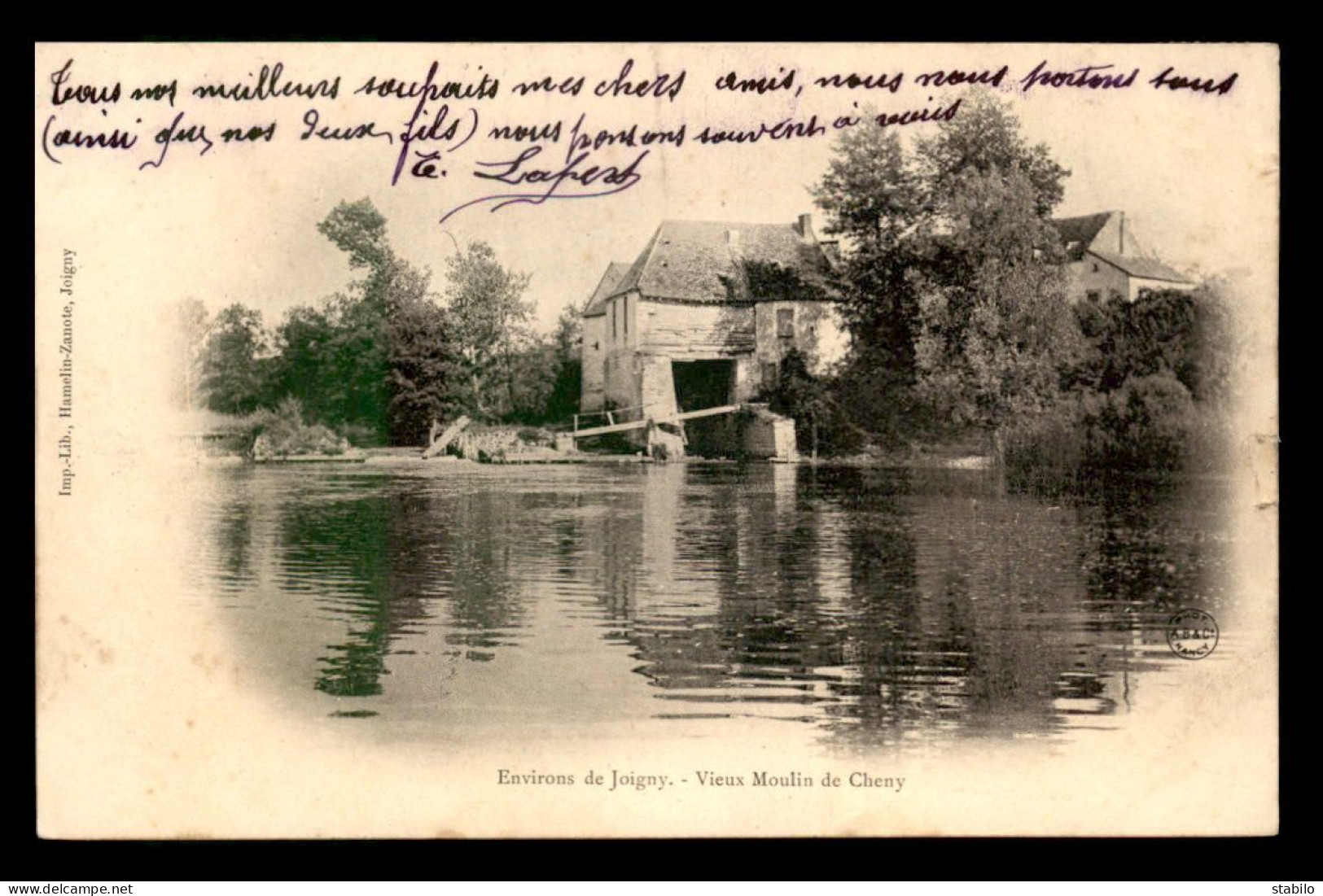 89 - VIEUX MOULIN A EAU DE CHENY - Sonstige & Ohne Zuordnung