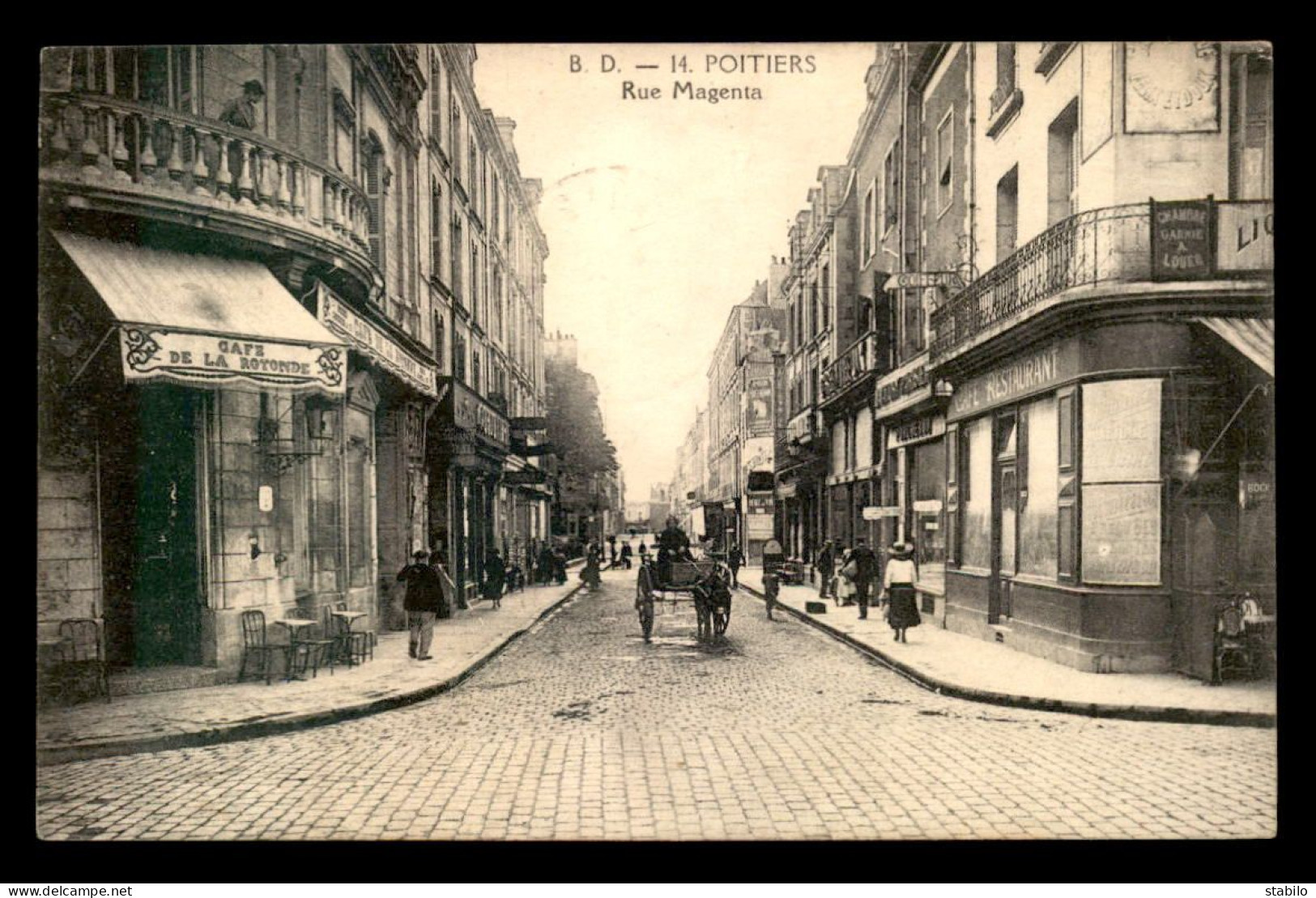 86 - POITIERS - RUE MAGENTA - Poitiers