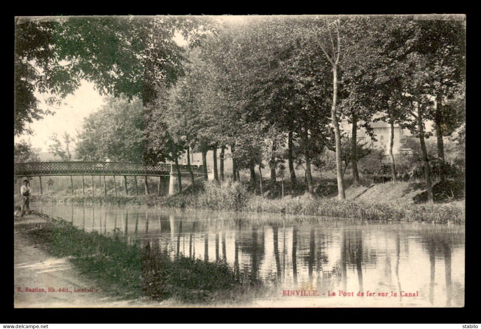 54 - EINVILLE - LE PONT DE FER SUR LE CANAL - Other & Unclassified