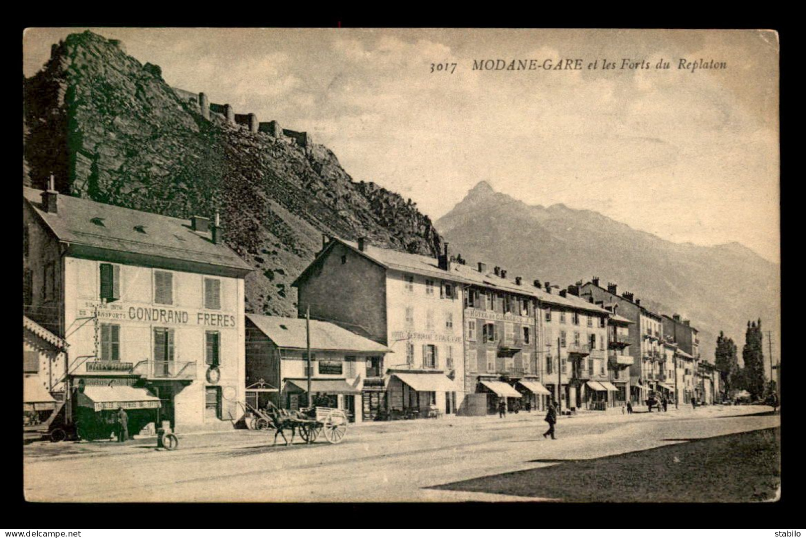 73 - MODANE-GARE - LES FORTS DU REPLATON - Modane