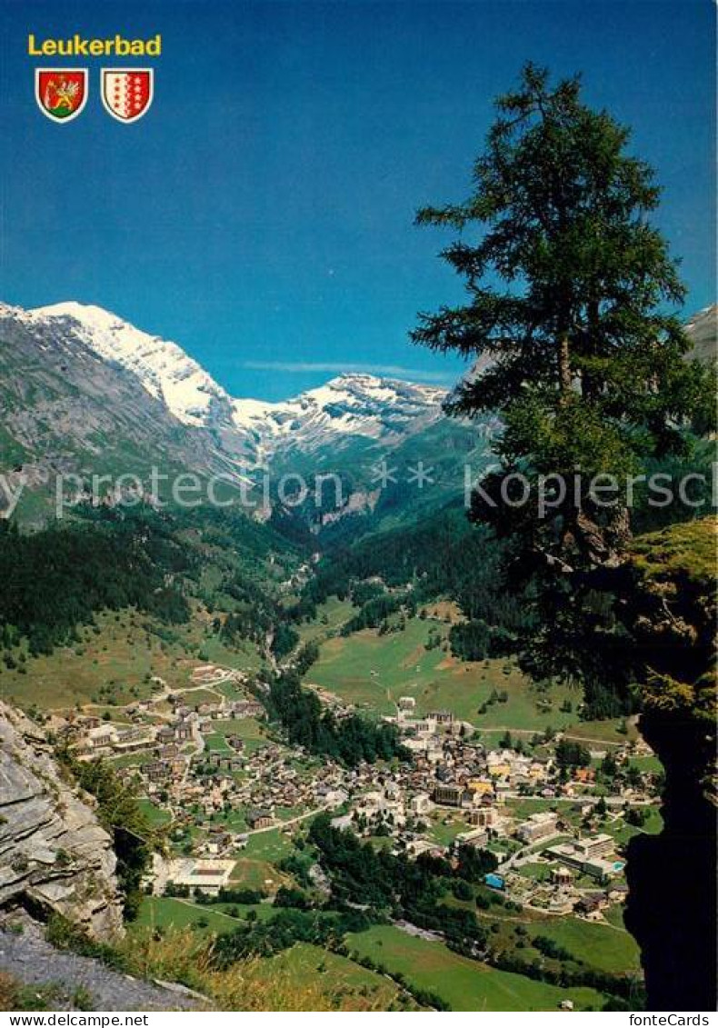 13248137 Leukerbad Talblick Balmhorn Gitzifurgge Ferdenrothorn Berner Alpen Leuk - Autres & Non Classés