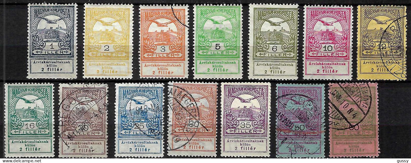 HONGRIE Ca.1913: Lot D' Obl. - Used Stamps