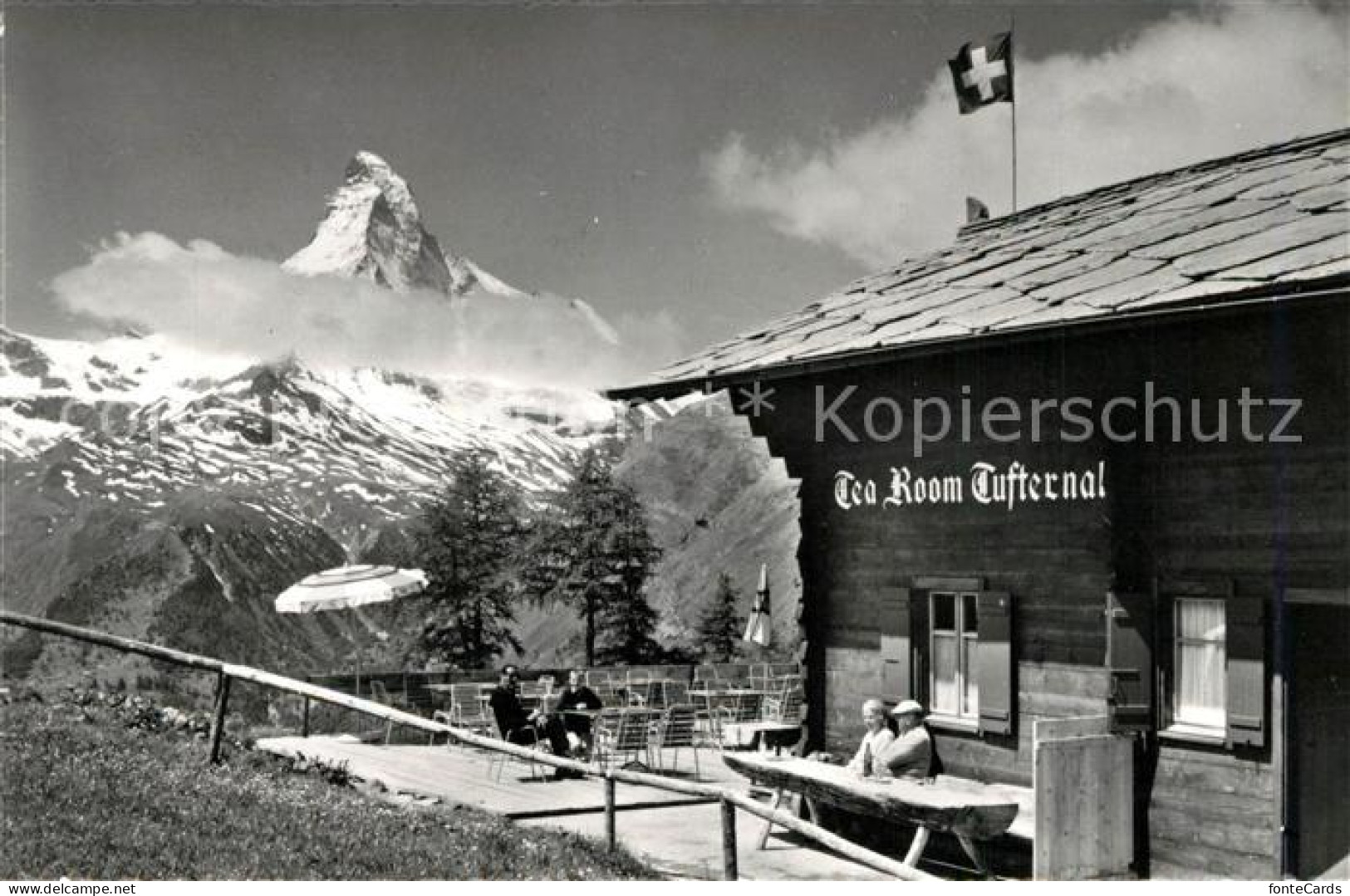 13247119 Zermatt VS Tea Room Tufternalp Zermatt VS - Autres & Non Classés