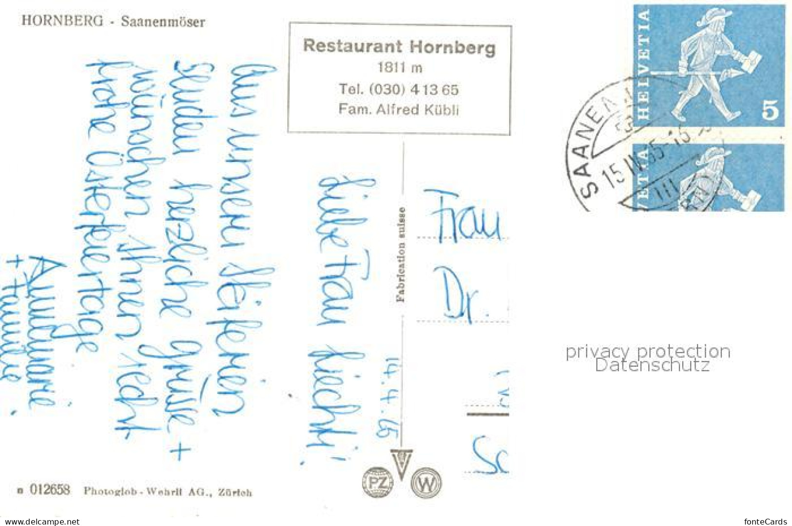 13246559 Saanenmoeser Hornberg Restaurant Hornberg Saanenmoeser Hornberg - Autres & Non Classés