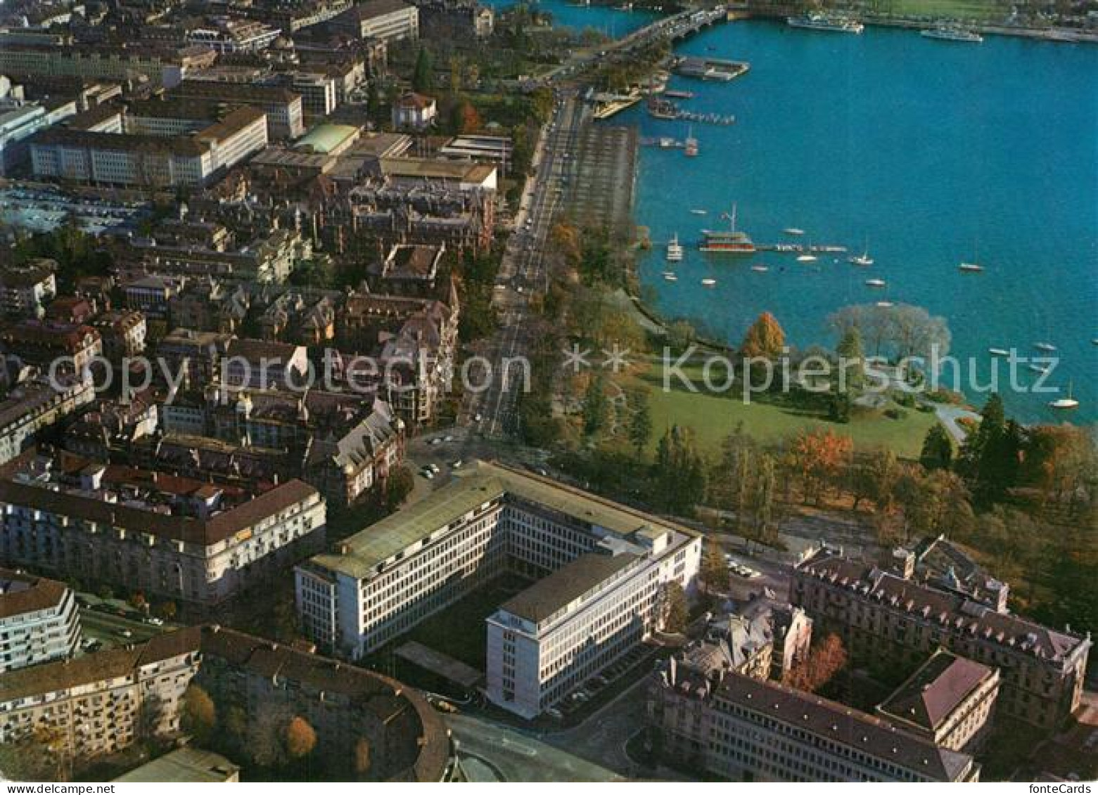 13246357 Zuerich ZH Siege De La Societe Suisse D Assurances Generales Vue Aérien - Sonstige & Ohne Zuordnung