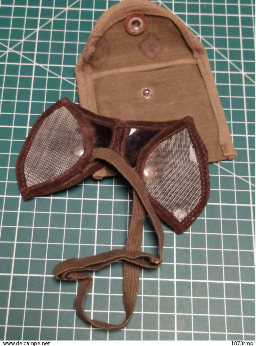 LUNETTE GRILLAGE ARMEE FRANCAISE, INDO, ALGERIE(3) - Equipaggiamento