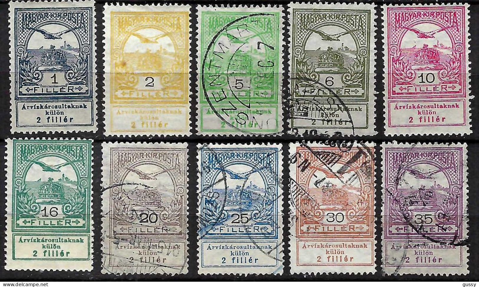 HONGRIE Ca.1913: Lot D' Obl. - Used Stamps