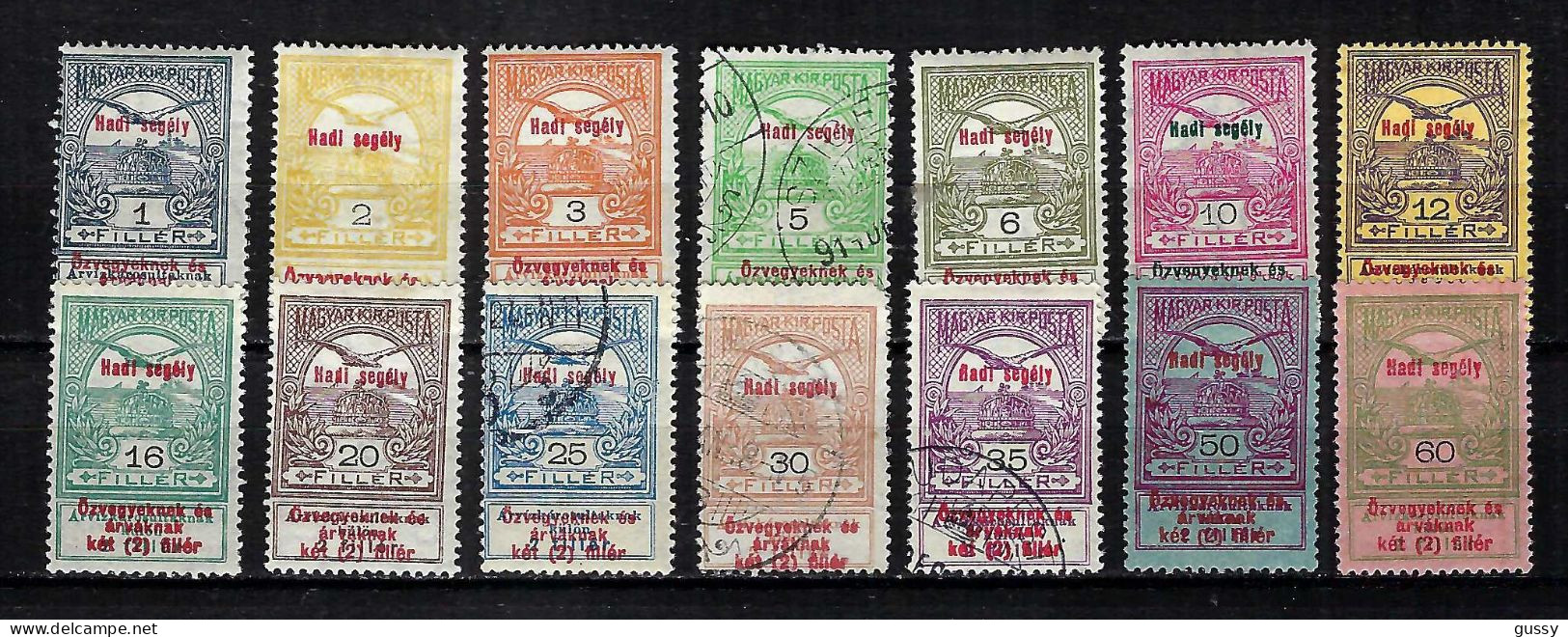 HONGRIE Ca.1914: Lot D' Obl. - Used Stamps